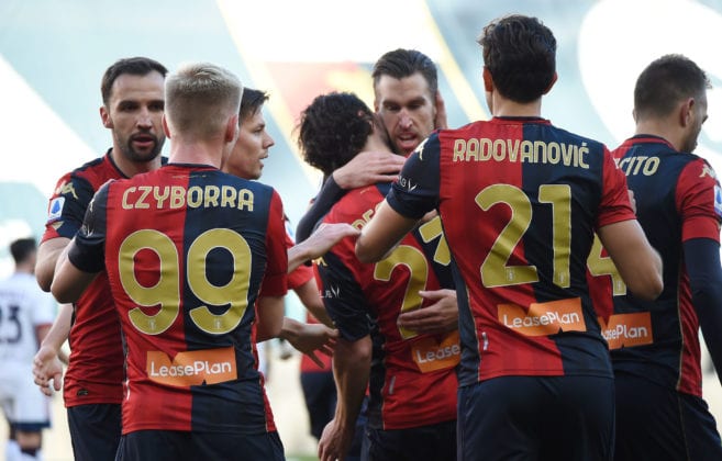 Genoa 1-0 Cagliari, Destro al decimo. Poi tre punti ...